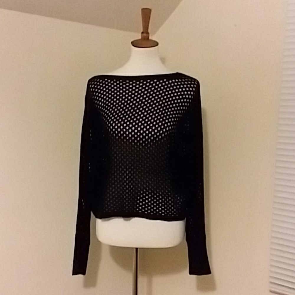 Express knit see through fabric